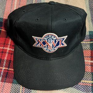 Super Bowl XXVI NFL Black Snapback Hat Cap